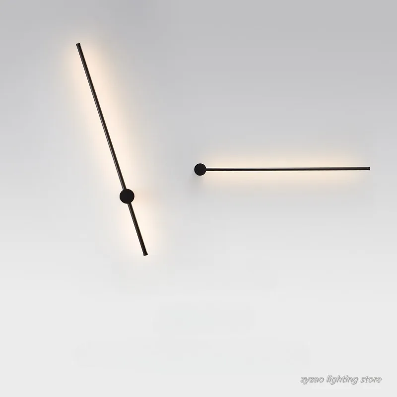 

Nordic Simple Geometric Lines LED Wall Lamp Living Room Home Decor Wall Light Bedroom Bedside Decor Lamp Corridor Lighting
