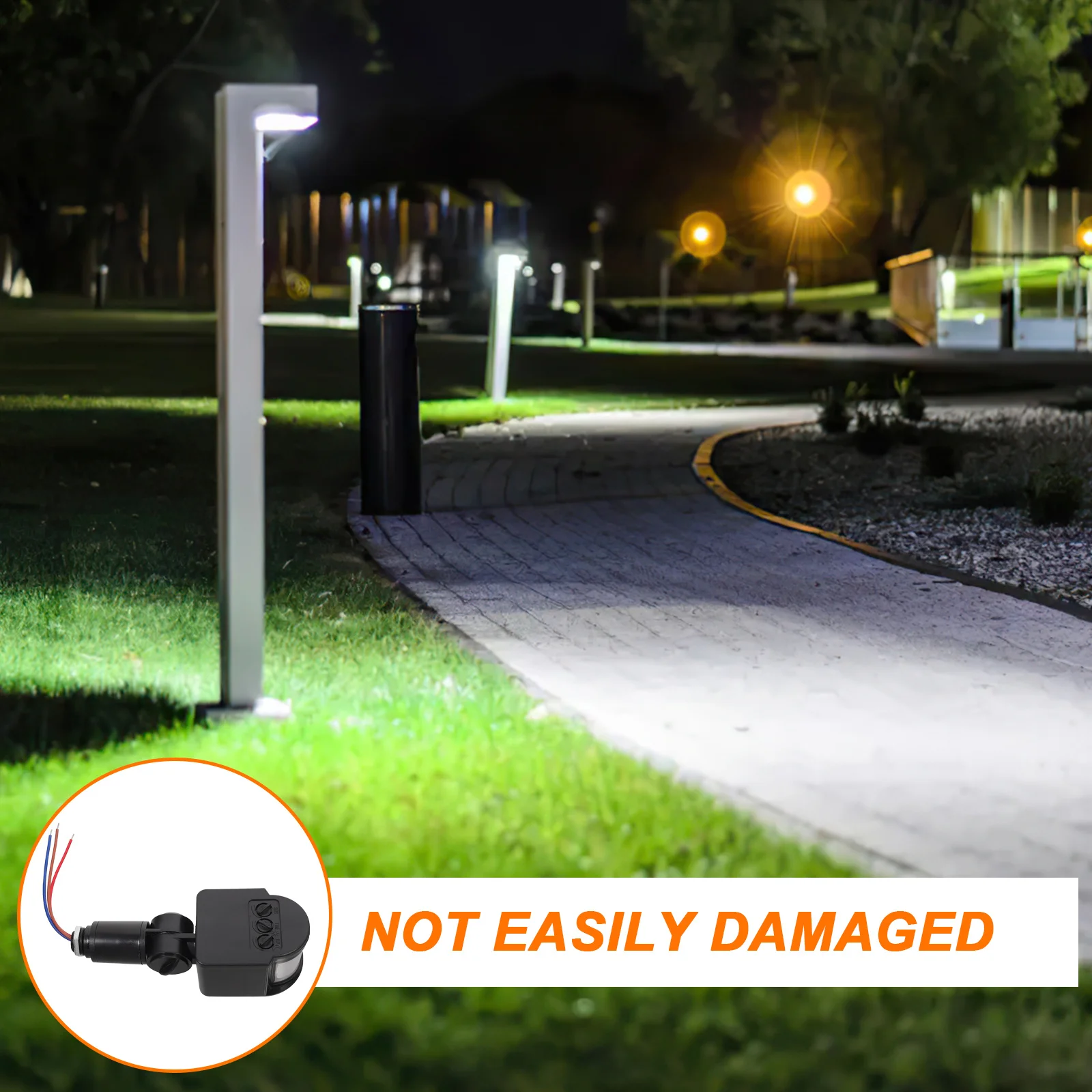 Pir تحكم الأشعة تحت الحمراء الاستشعار ضوء LED الأمن ضوء AC110V-260V الأشعة تحت الحمراء Pir الحركة الحركة في الهواء الطلق