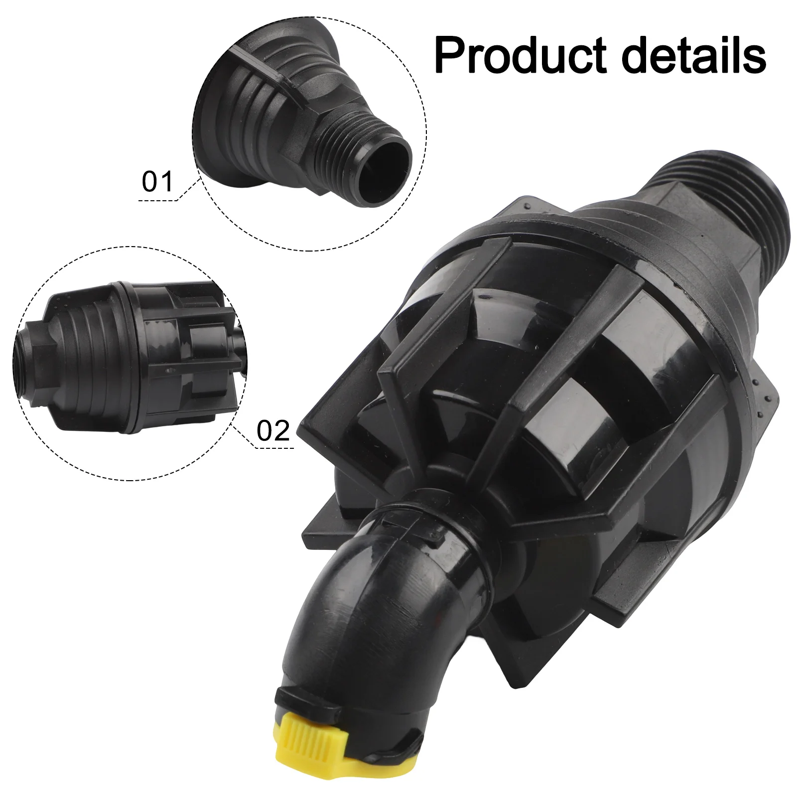 Adjustable Spraying Range Automatic Irrigation Nozzle Garden Irrigation Working Pressure 2.5-3.5kg For Lawn Care
