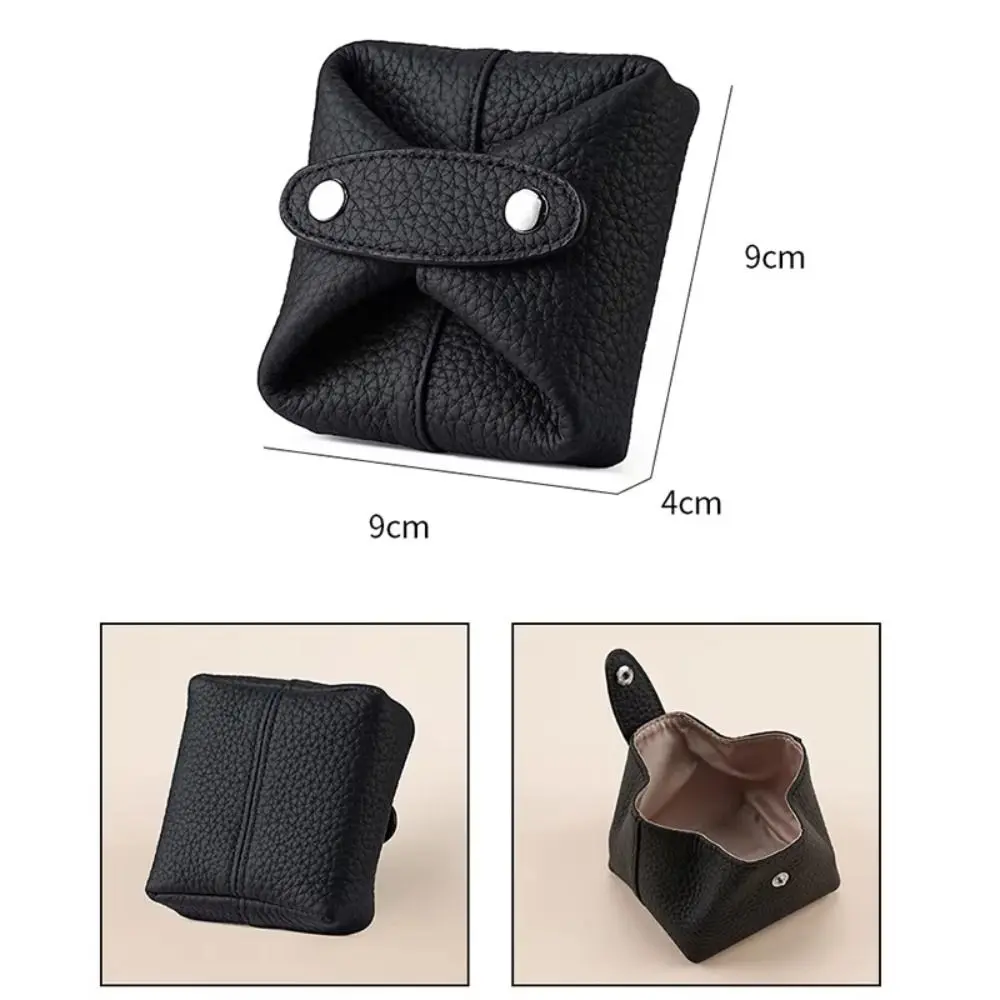 ポータブル多機能牛革小銭入れテクスチャソフト財布大容量本革キーバッグ女性男性用