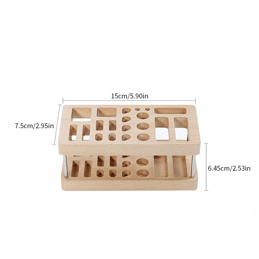 Kit modello in legno Organizzatore di attrezzi Rack Modellismo Scatola portaoggetti per attrezzi Hobby Porta attrezzi fai da te Strumenti artigianali Supporto per rack per assemblaggio ﻿