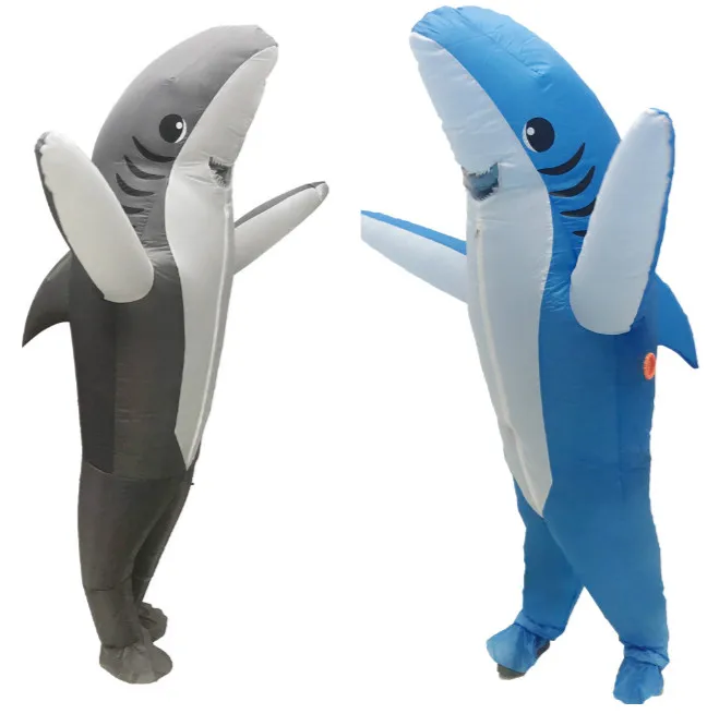 Kostium dmuchany dla dorosłych na Halloween, rekwizyty do występów, zabawny kostium dmuchany z motywem oceanu, etniczny kostium damski.