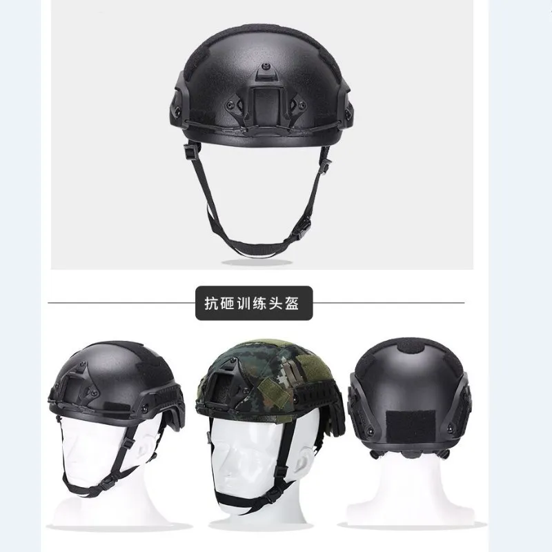 High Quality Steel Anti-Cut Tactical Helmet Body Armor Aramid Core Helmet Safety Helmet 1.5kg