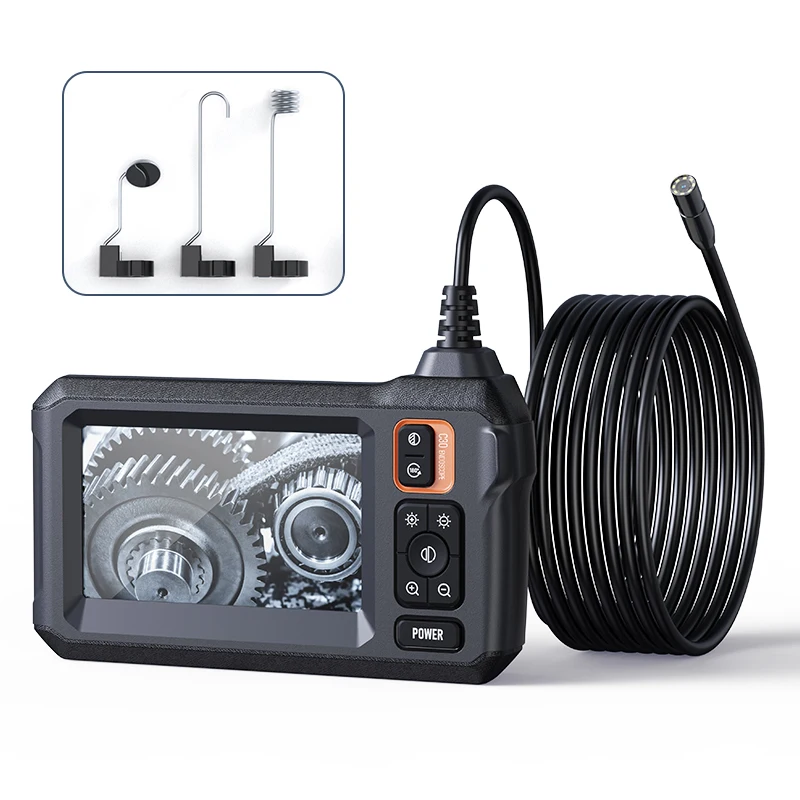 

4.3IPS Screen, Industrial Endoscope, IP67 Waterproof LED Camera HD1080P Pipe, Sewer Car Inspection, Endoscope