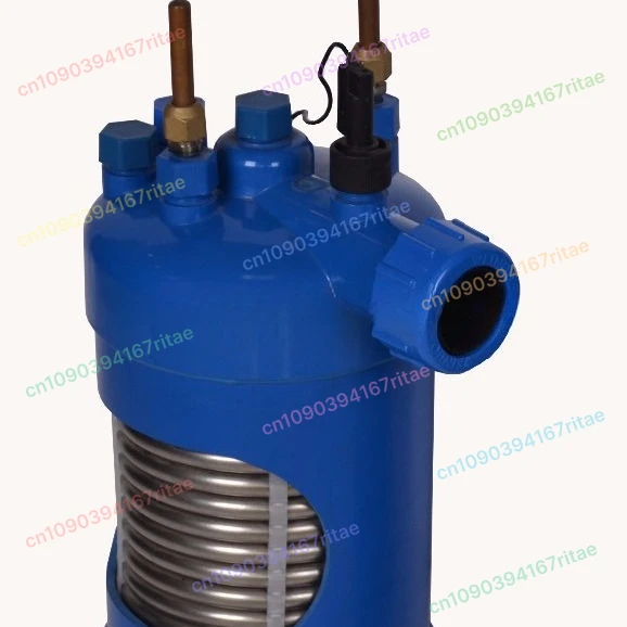 حمام سباحة مضخة الحرارة أنبوب التيتانيوم مبادل حراري 3P 5P 10P العاكس نظام التدفئة الفعال لحمامات السباحة سبا