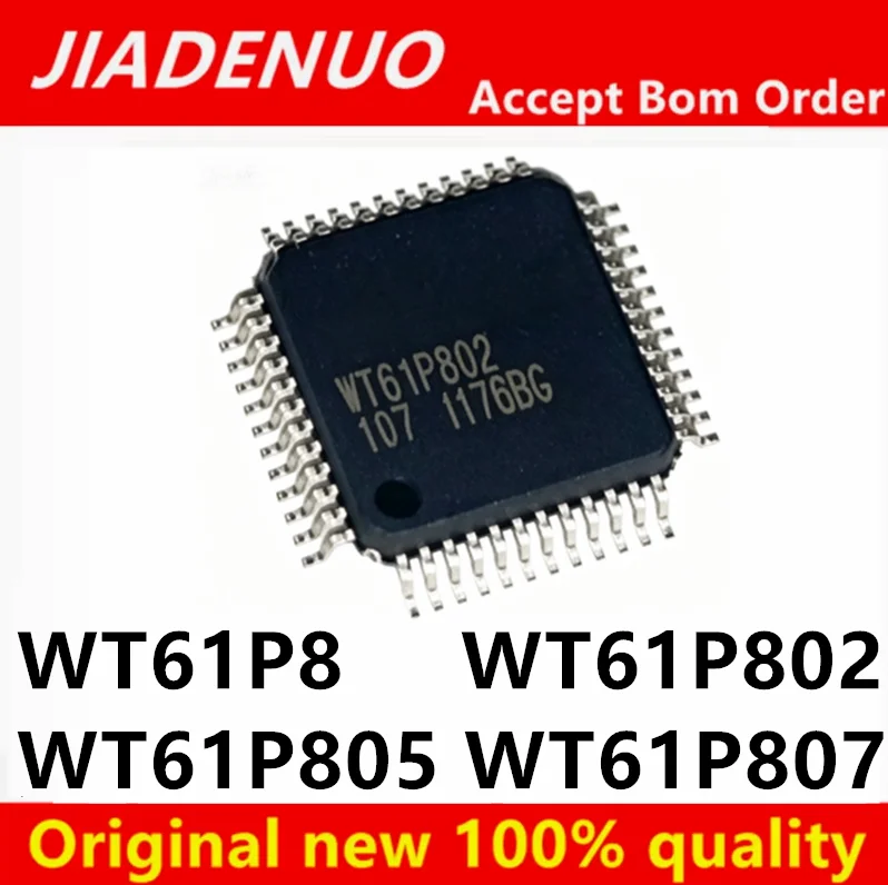 (1piece)100% New WT61P802  WT61P8 WT61P805 WT61P807 QFP-48 Chipset