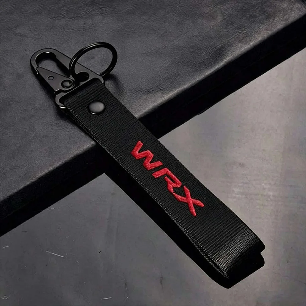 Nylon-Schlüsselanhänger im Stickerei-Stil für Subaru WRX – Detail 5