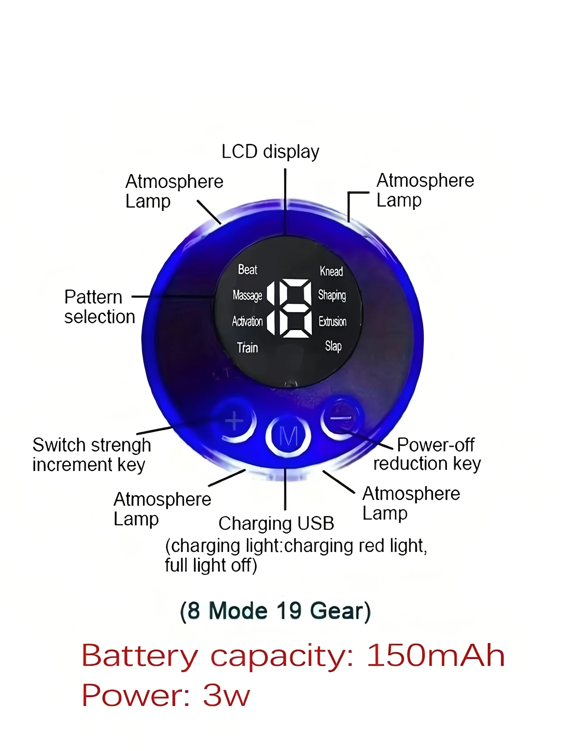 2026Rechargeable Electric Foot Massager - Improves Blood Circulation And Relaxes Muscles image 6