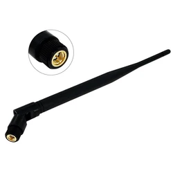 1pc 433Mhz 6dbi OMNI Antenna SMA Male Connector 19cm Long Rotatable Bent for Ham Radio Aerial  Wholesale Price