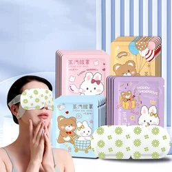 Hot Compress Self-heating Eye Mask Disposable Steam Eye Mask Light Blocking Sleep Steam Steam Eye Patch Sleep Eye Mask