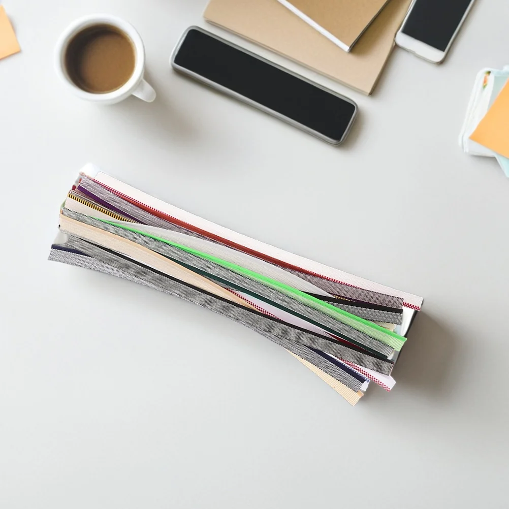 2 Sets Binding Cloth Kits Variety Colors Headbands For Bookbinding Repair Materials School Projects Supplies Endbands Fabric