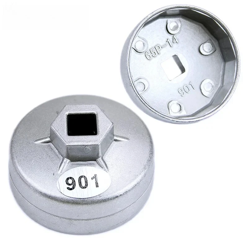 

1/2 "квадратный привод, 65 мм, 14-зубый ключ для масляного фильтра — инструмент для головки крышки чашевого типа для ремонта и обслуживания автомобилей