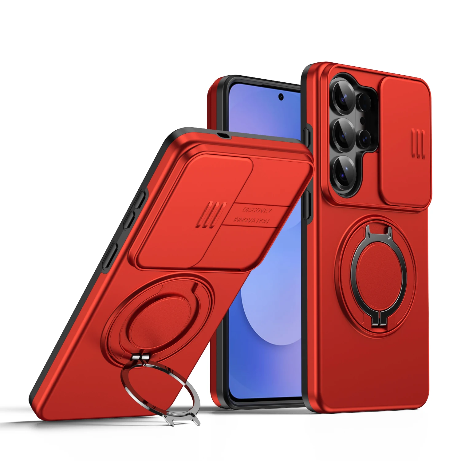 360 ° rotating bracket/with magnetic attraction function, suitable for sliding window lens protection of Samsung S22/S6 A06/A57