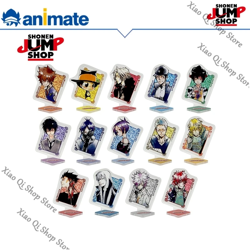 本物の HITMAN REBORN 漫画二次要素ミニアクリルスタンディングサインデスクトップ装飾コレクターズエディション誕生日ギフト