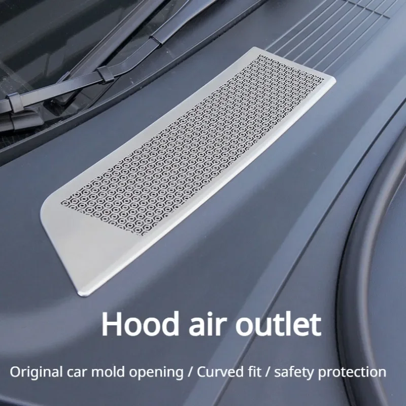 Horn Cover for Tesla Model 3+ Door Horn Protective Cover Speaker Sound Frame Audio Panel New Model3 Highland 2024 Accessories