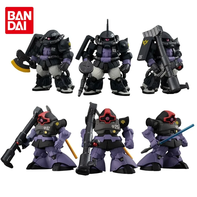 

Bandai Gundam Model Kit Anime Figure FW BLACK TRI-STARS Genuine Gunpla Model Anime Action Figure Collect Toys for Children