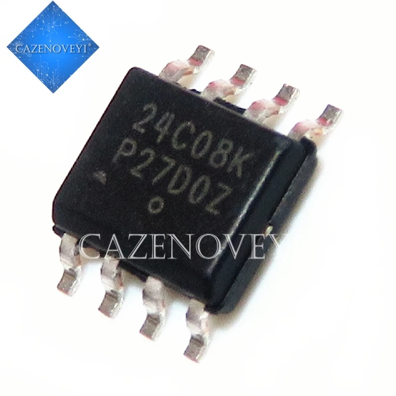 60pcs/lot New 24C02 24C04 24C08 24C16 24C32 24C64 SOP-8 EEPROM KIT 6value Each 10pcs In Stock