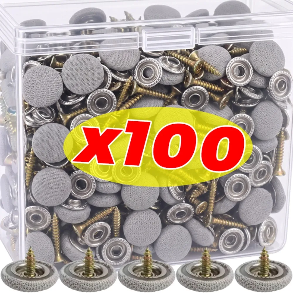 Car Roof Headliner Repair Button Interior Ceiling Cloth Fix Fastener Clip Retaining Pin Rivet Buckle Fabric Rustproof Auto SUV