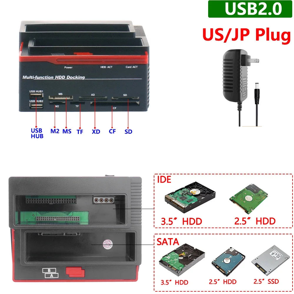 14 USB2.0 US Plug