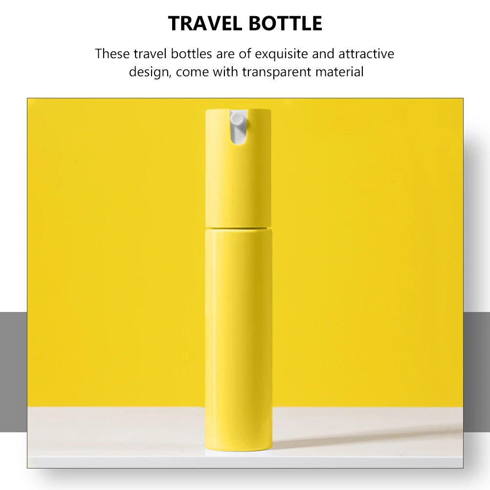 

4 Pcs Portable Spray Bottle Set Travel Lotion Bottles Empty Containers PP Material Durable Quality Misting Storage