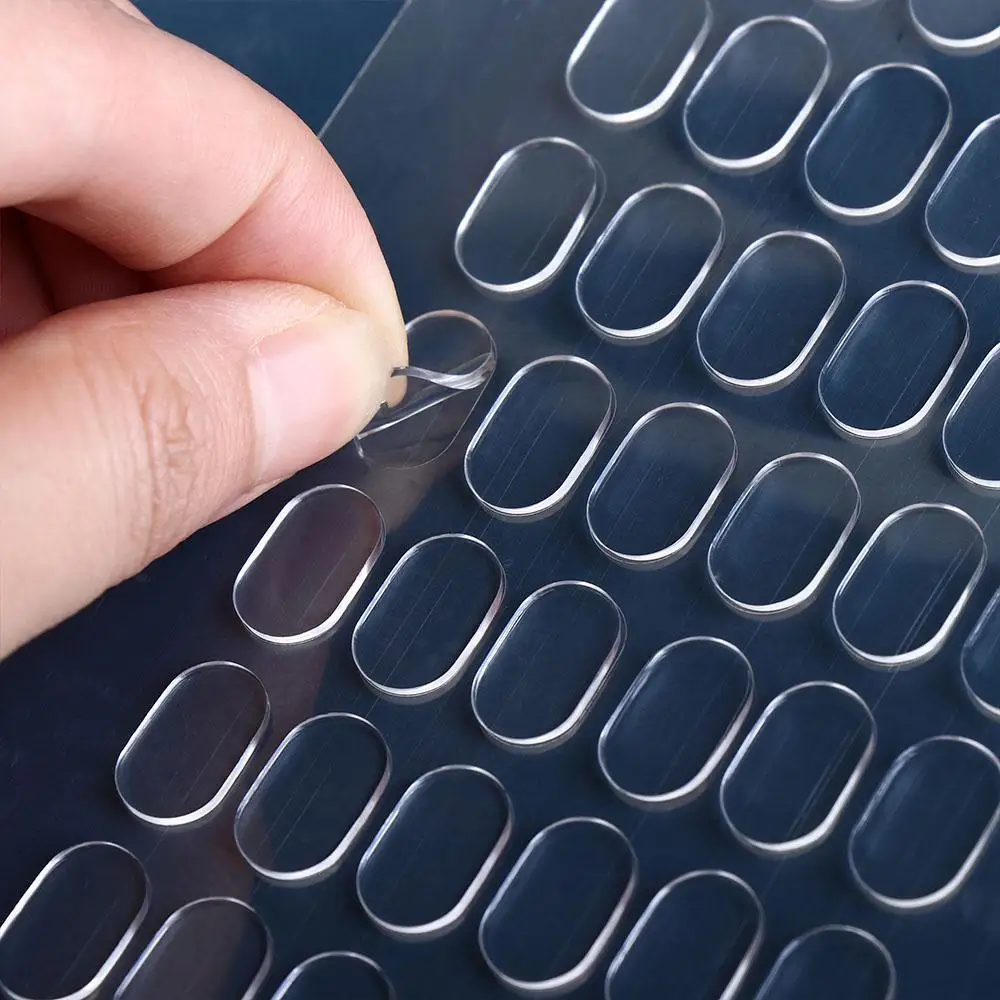 دمية ملصقات ذاتية اللصق على الوجهين من الغراء الشفاف القوي