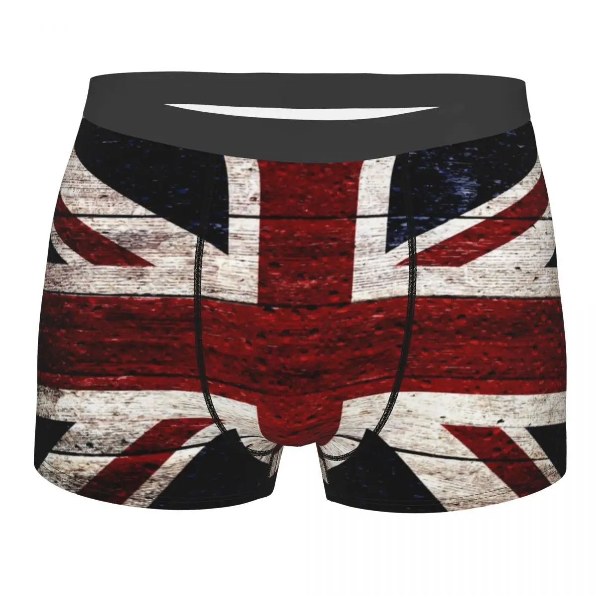 Union Flag Boxer Shorts Men 3D Print Male Stretch United Kingdom Country Underwear Panties Briefs