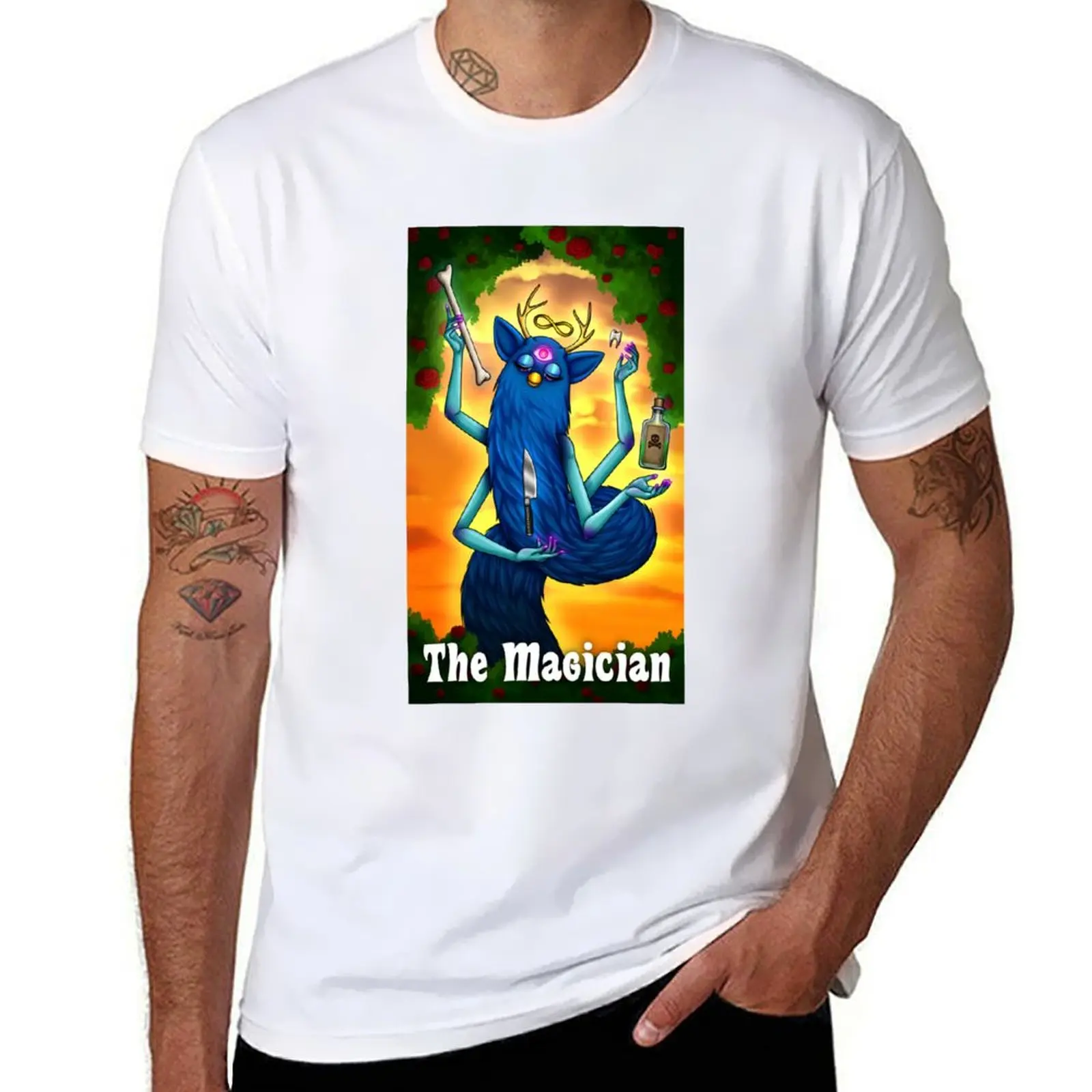 

The Magician T-Shirt man t shirt cotton g man t shirts for men T-Shirt