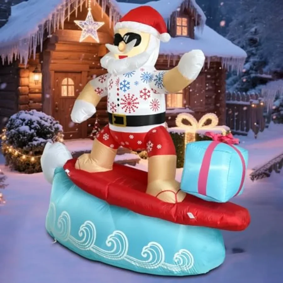 5.6FT Christmas Inflatables Su - Christmas Lights Outdoor 评论和价格