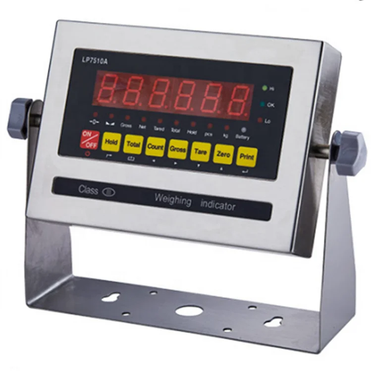 LP7510 Weighing Indicator  With Built-in Printer  LED LCD Stainless Steel Waterproof Weighing Indicator