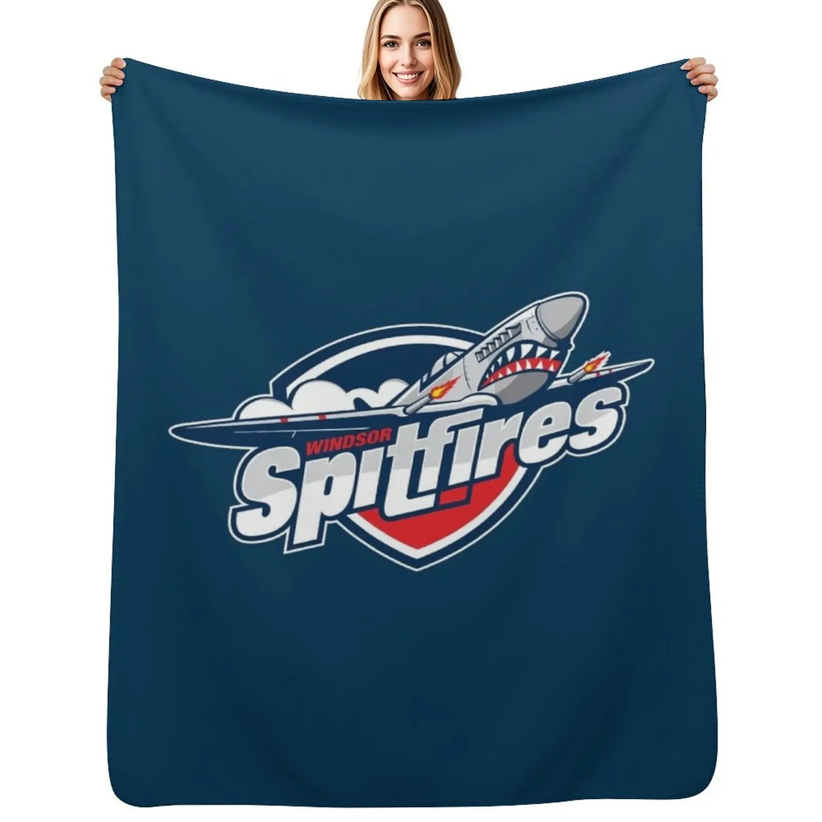 

Windsor Spitfires Throw Blanket Luxury Throw Hair Flannel Furry Blankets