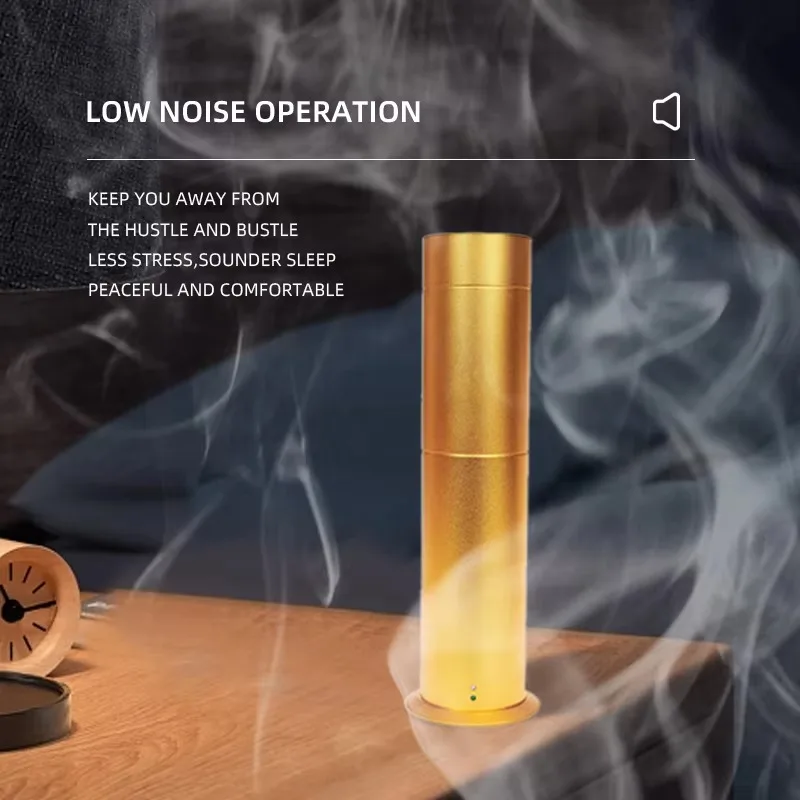 

Электрический аромадиффузор для дома и отелей с дистанционным управлением, безводный, с возможностью нанесения логотипа, по цене производителя