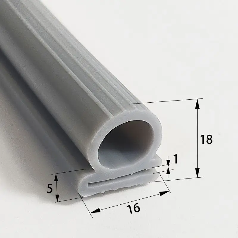 7013 Heat Resistant Continuous Silicone Seal Strip By The Meter For Commercial Oven Rice Steamer Door Gasket Weatherstrip