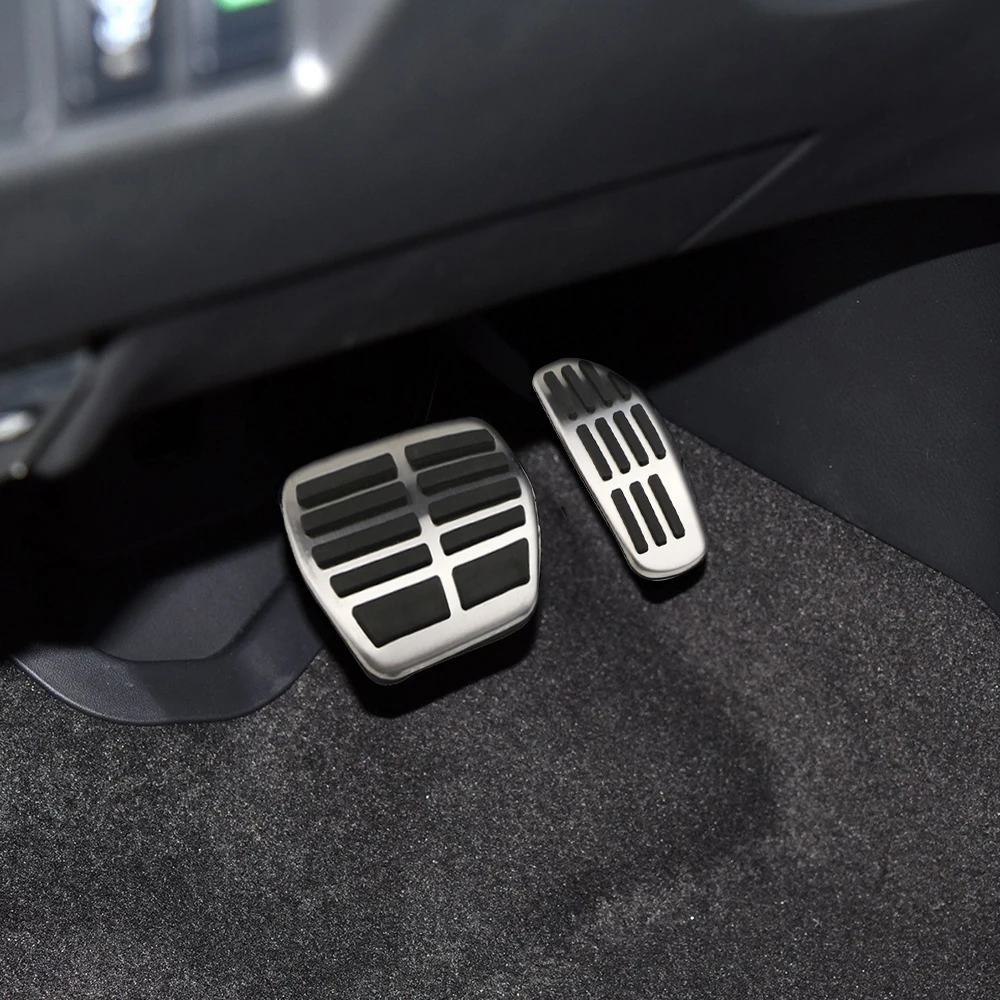 Sport pedał hamulca paliwa ze stali nierdzewnej MT AT dla Renault Duster Scenic 3 talizman Koleos Samsung QM6 2017-2022 — zdjęcie 4
