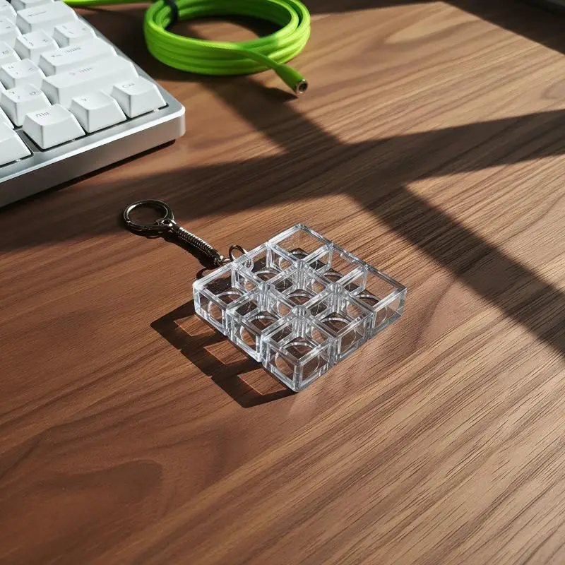DIY Mechanical Keyboard Switch Tester Keychain 6 Keys For Switch Trying Office Gaming And Custom Keyboard Build