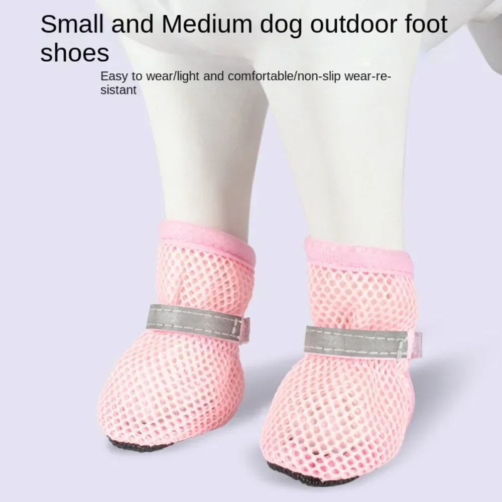 Summer Pet Dog Shoes Socks Cats Dogs Rubber  Anti-Slip Dog Rain Snow Boots  Dogs  Pet Supplies dog boots