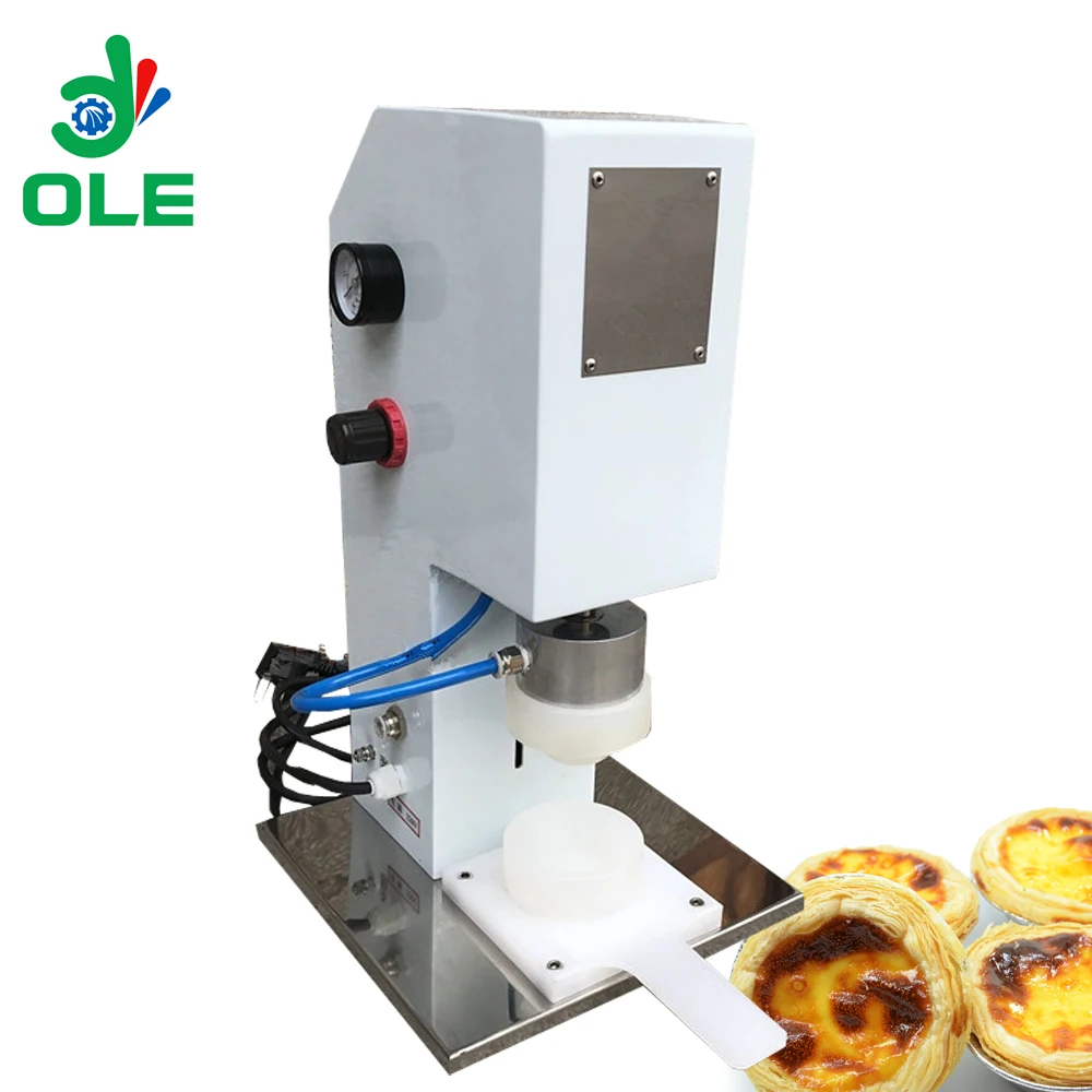 

Desk Type Pneumatic Egg Tart Shell Maker Machine Low Cost Egg Tart Press Machine