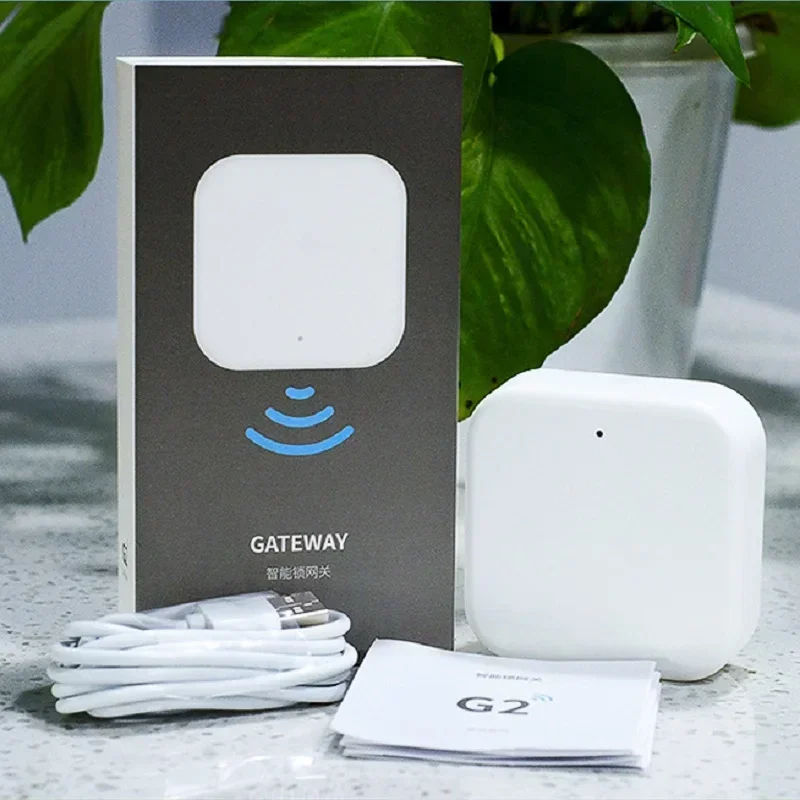 G2 TTlock Hub 2.4G WIFI Gateway for Smart Door Lock Bluetooth TTlock APP Remote Unlock User Mangement Hub