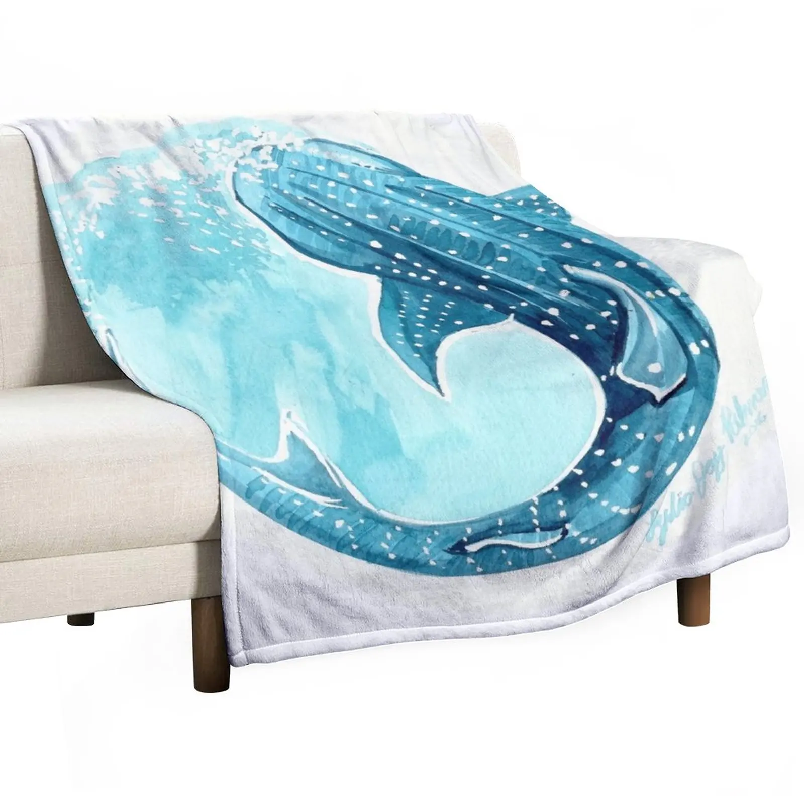 

Whale Shark Throw Blanket Luxury Thicken Blanket Thin Blankets Blankets Sofas Of Decoration Cute Blanket