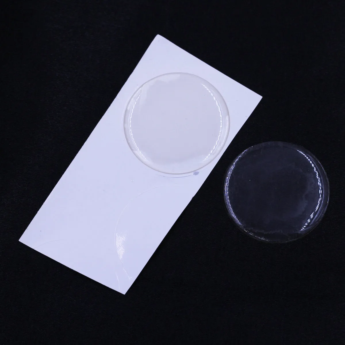 

Epoxy Resin Domes Cabochons Stickers Flat Back 3D Round High Transparency Clear For Photo Pendants Jewelry DIY Findings 38mm