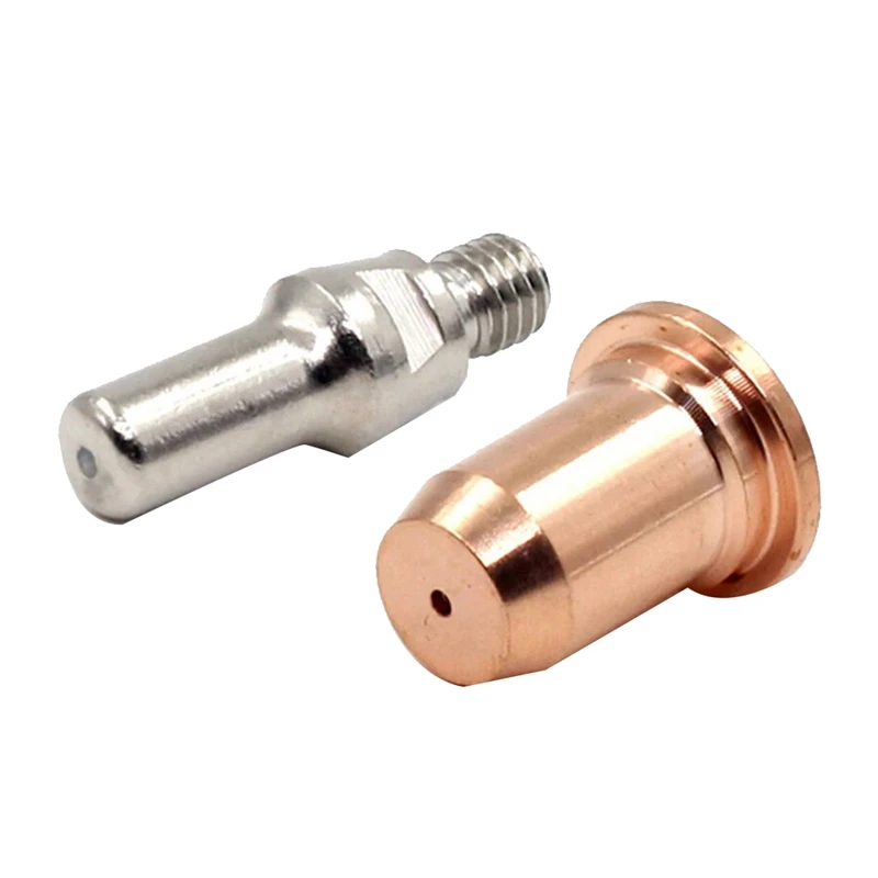 

Plasma Tips Kit 40Pcs Plasma Tips Kit 1.0mm 1.1mm Electrode 52582 for -60 PT60 PT40 -40 Plasma Torch 1.0mm Nozzle 51313P1.0