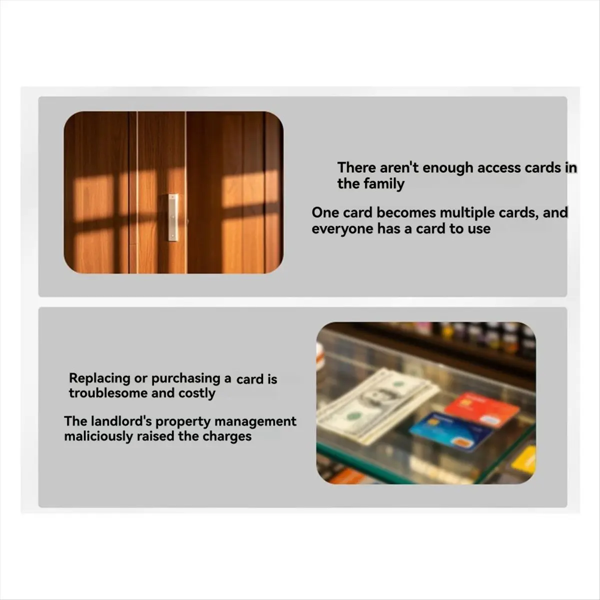 Handheld RFID Smart Chip Reader Writer+3x5200 Keychain 125Khz ID Copier Duplicator ID Tags Programmer for EM4305 T5577