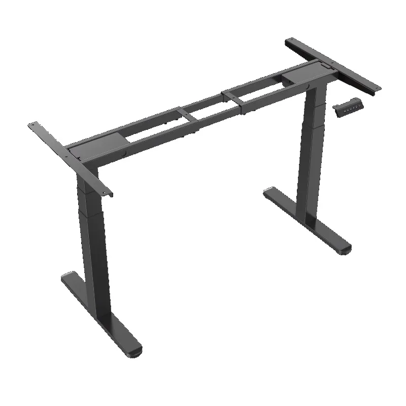 V-Mount Dual Motor Electric Standing Desk Frame Adjustable Standing Desk Lifter Office Furniture Modern JSD2-01-Z