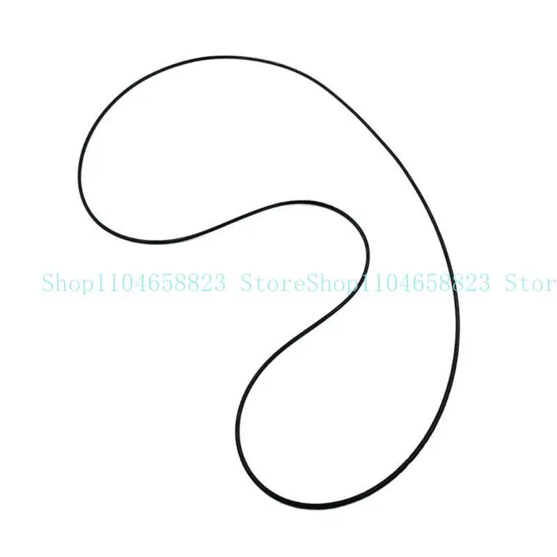 28.4 センチメートルラウンドセクションドライブフラットベルトゴム DVD カセットテープレコーダーターンテーブルストラップベルトカセットテープアクセサリー