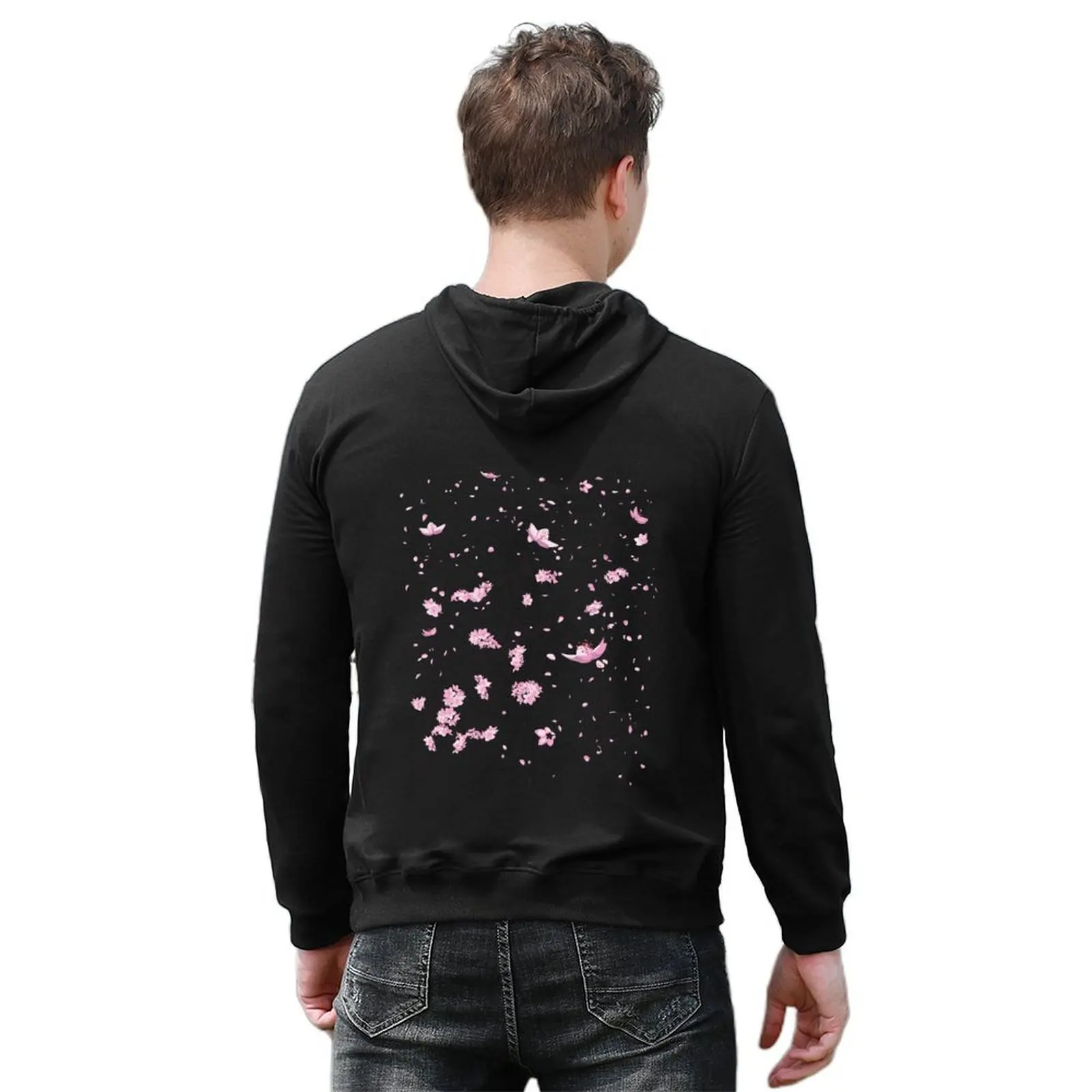 Blossom Flight Hoodie korean clothes men wear mens clothing men's sweat-shirt new in hoodies