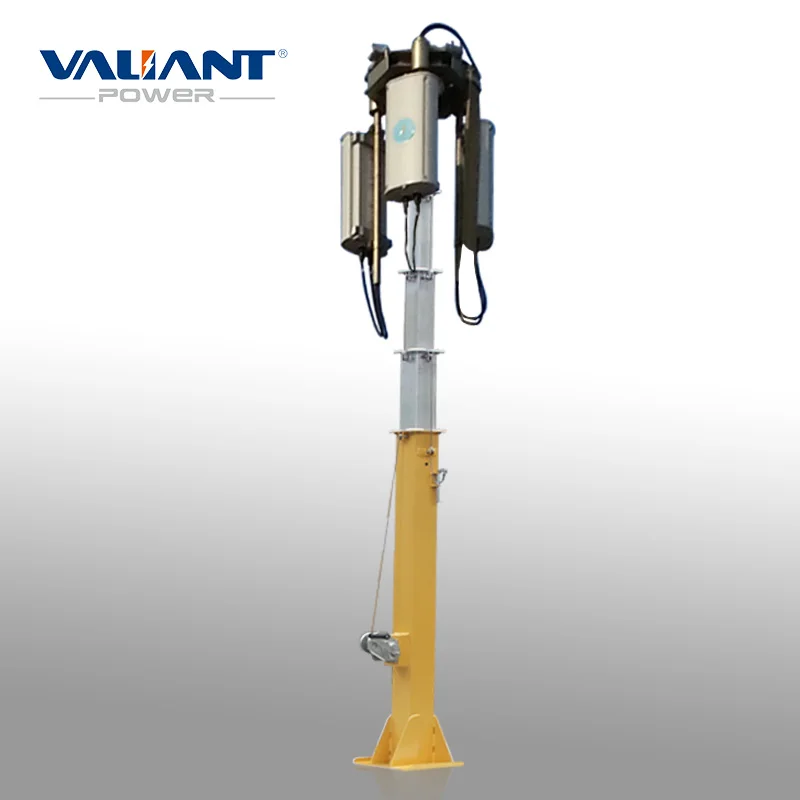 

4-12m Manual Winch Pneumatic Mast