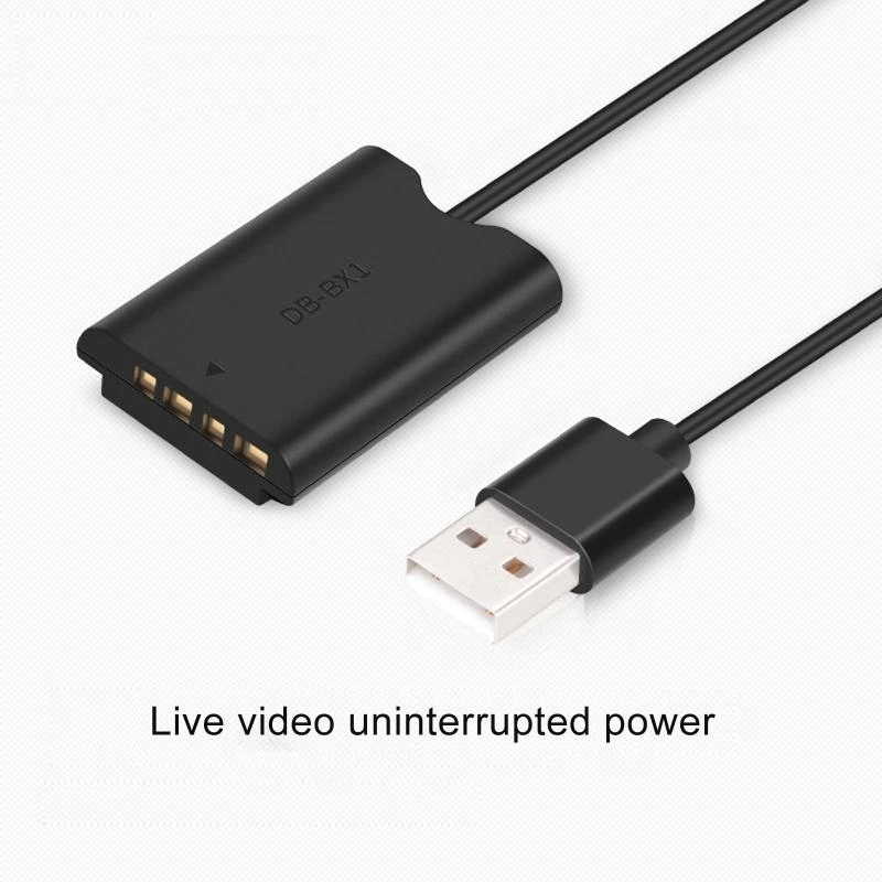 NP-BX1 Powerbank Dummy Battery Camera Power for DSC-RX1 DSC RX100