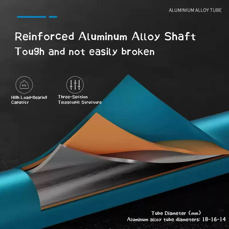 하이킹 및 걷기용 트레킹 폴, 텔레스코픽 경량 하이킹 폴, 텔레스코픽 워킹 스틱 폴 T 미끄럼 방지 손잡이