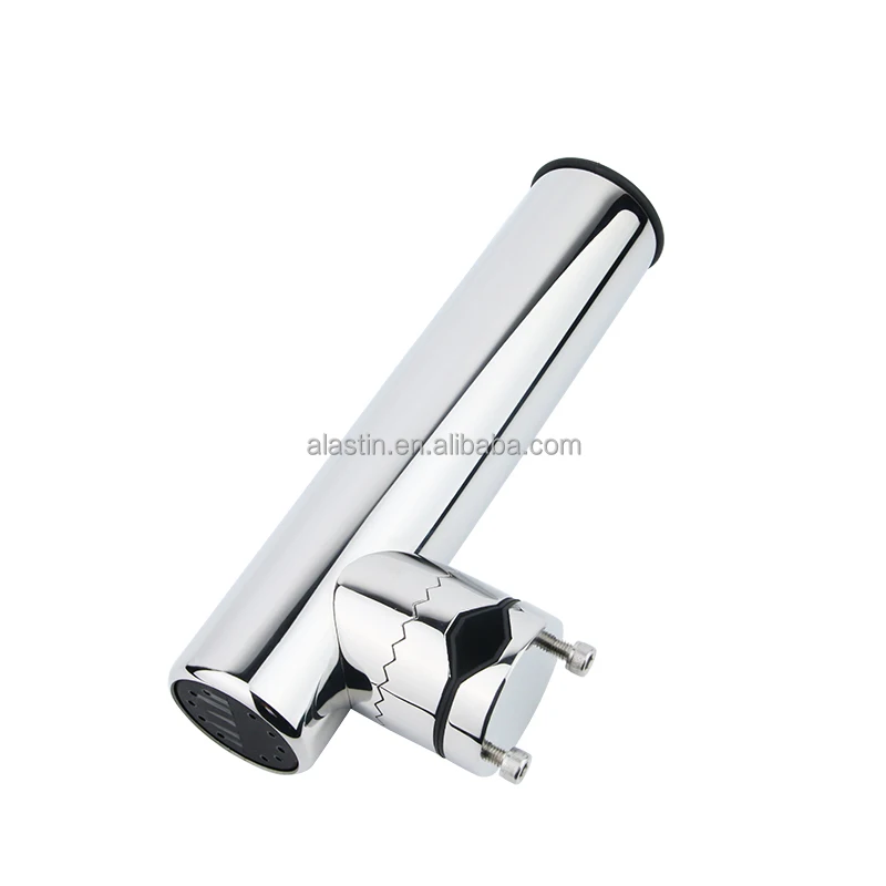 

STLF AISI316 Stainless Steel Pipe Clamp Wall Mounted Fishing Tubes Rod Holders for Boat