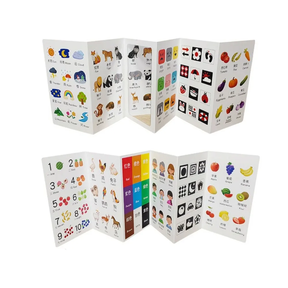 

Double Sided Cognitive Card Vertical Screen Digital Format Digital Animal Card Animal Theme Educational Content