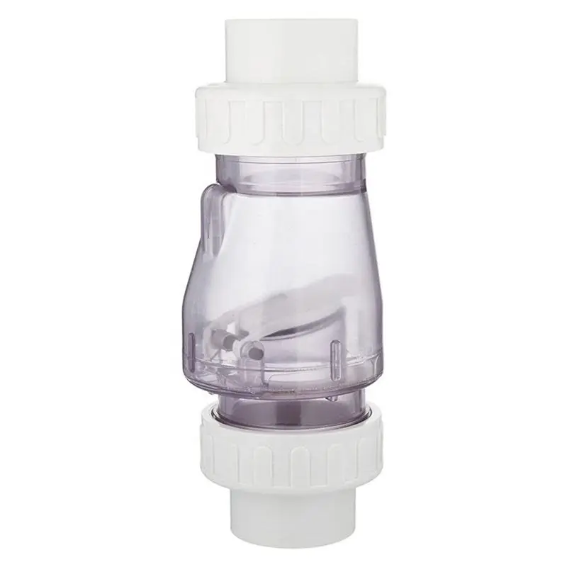 A60ZPVC Check Valve For Swimming Pools, One-Way Design- 30-0041 50 Psi, 2-Port, 1-1/2 Inchmay